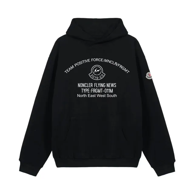 Moncler Hooded Sweatshirt Team Positive Force