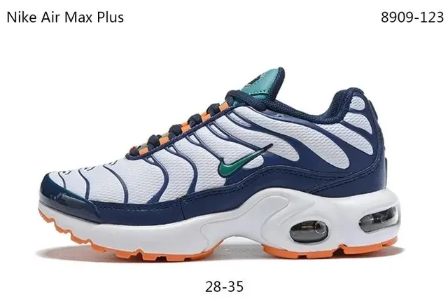 Nike Air Max Plus Navy Orange