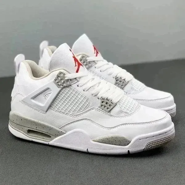 Air Jordan 4 White Cement