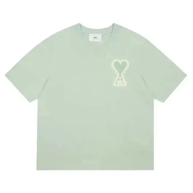 Amiri Heart Logo Tee Mint Green