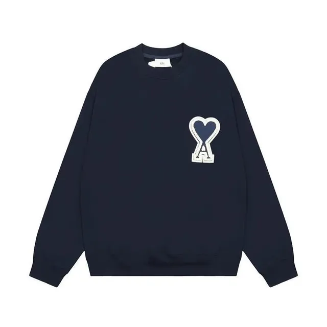 Maison Margiela Crewneck Sweatshirt Heart Logo Patch