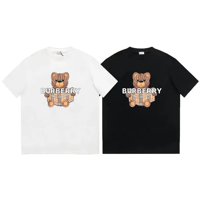 Burberry Polo Bear Tee Checkered Bear Graphic