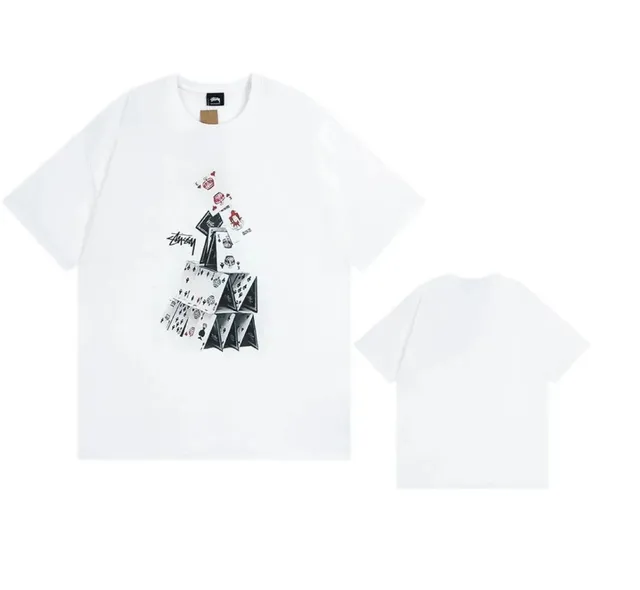Stüssy T-Shirt Card Tower Print