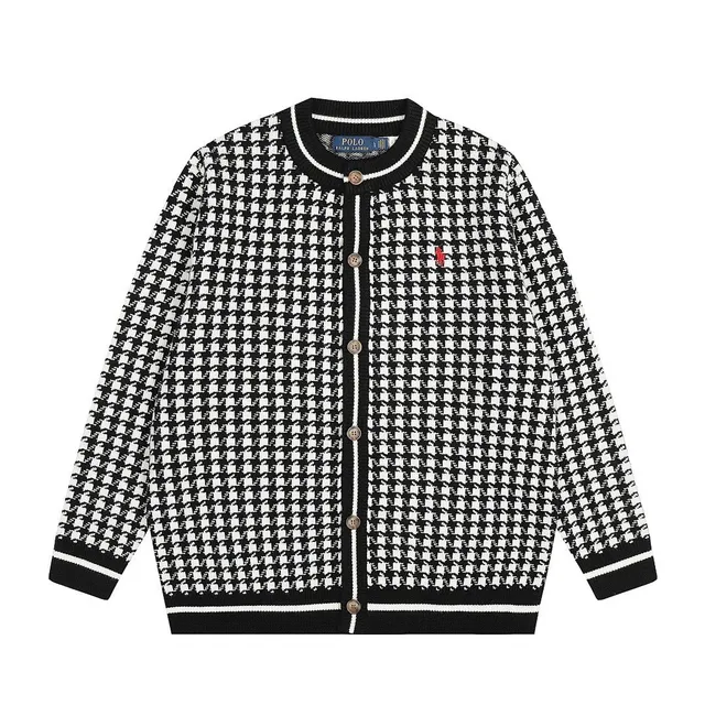 Polo Ralph Lauren Knit Cardigan Houndstooth