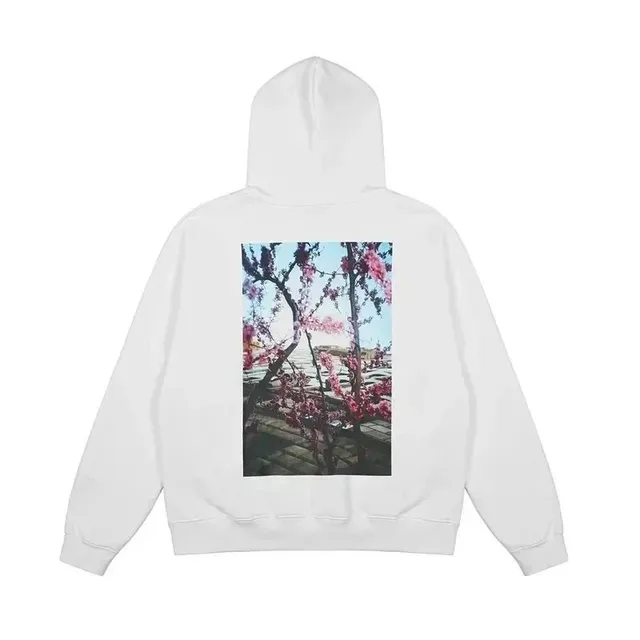 Hoodie Cherry Blossom Print
