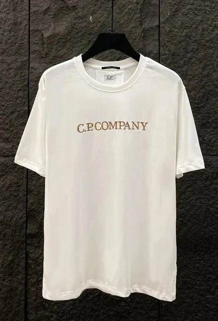 C.P. Company Logo T-Shirt Embroidered Logo
