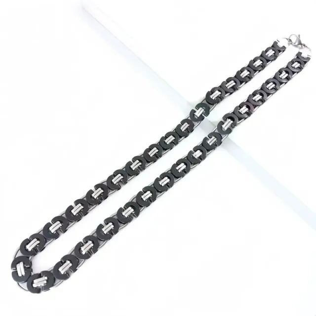 间黑项链11mm*60cm