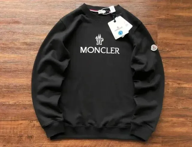 Moncler Crewneck Sweatshirt Logo Embroidered