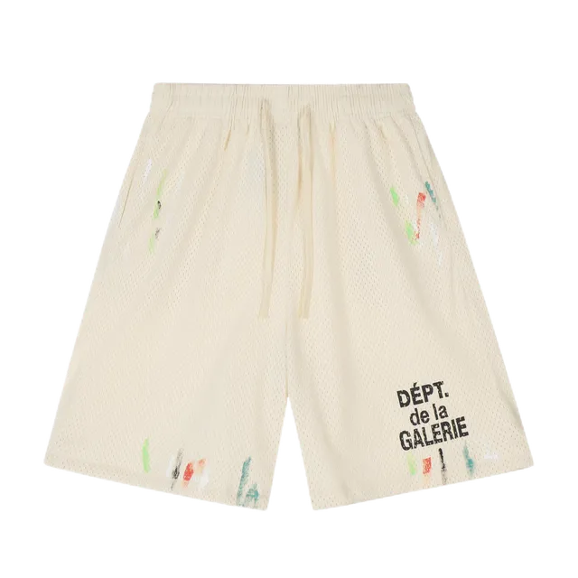 Gallery Dept. Mesh Shorts Paint Splatter