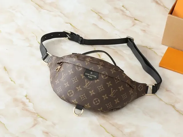 Louis Vuitton Belt Bag Monogram Canvas Brown