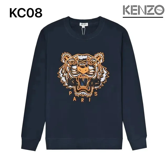 Kenzo Tiger Sweatshirt Embroidered Tiger