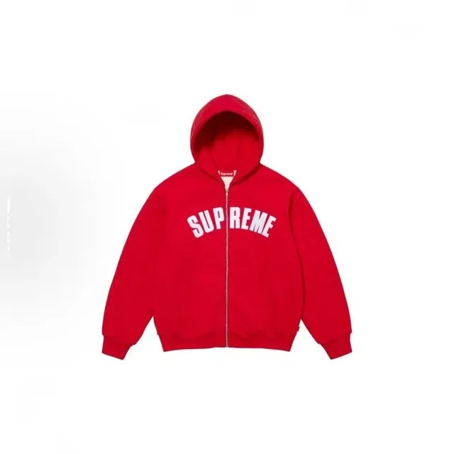 Supreme Zip-Up Hoodie Arc Logo