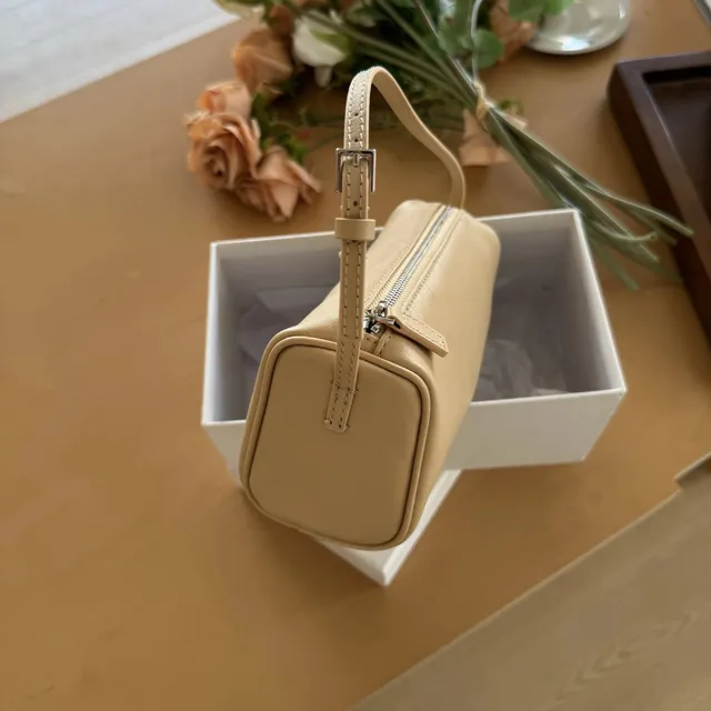 牛皮杏色（升级版里外全皮）