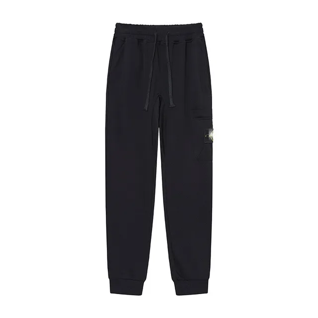 Stone Island Cargo Joggers Black with Compass Patch