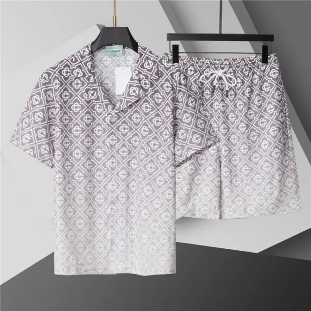 Gucci Printed Short Set GG Monogram Pattern
