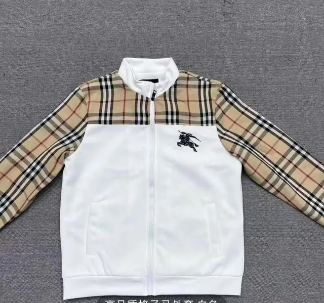 Burberry Check Panel Jacket