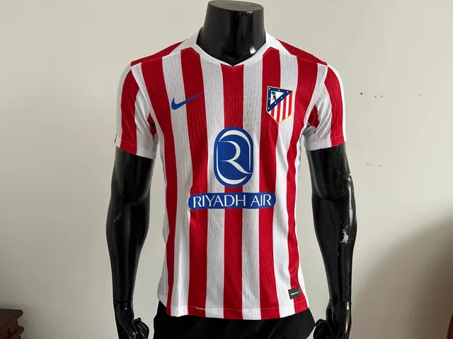 Adidas × Atlético Madrid Atletico Madrid Home Jersey Riyadh Air Sponsor
