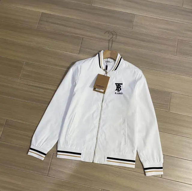 Burberry Bomber Jacket Monogram Logo