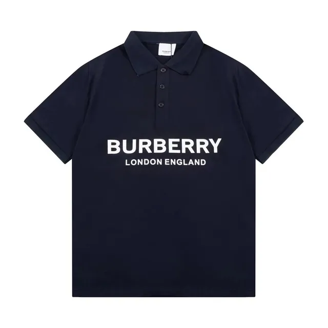 Burberry Polo Shirt Logo Print
