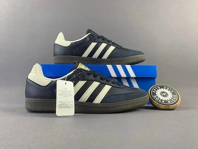 Adidas Samba Navy White