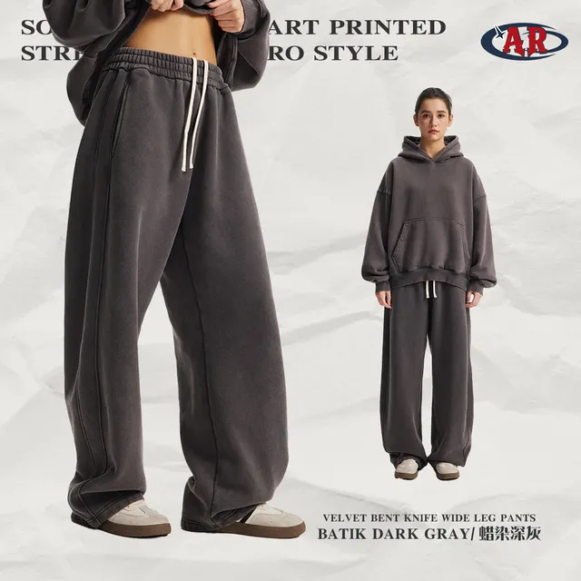 Arc'teryx Velvet Bent Knife Wide Leg Pants Batik Dark Gray