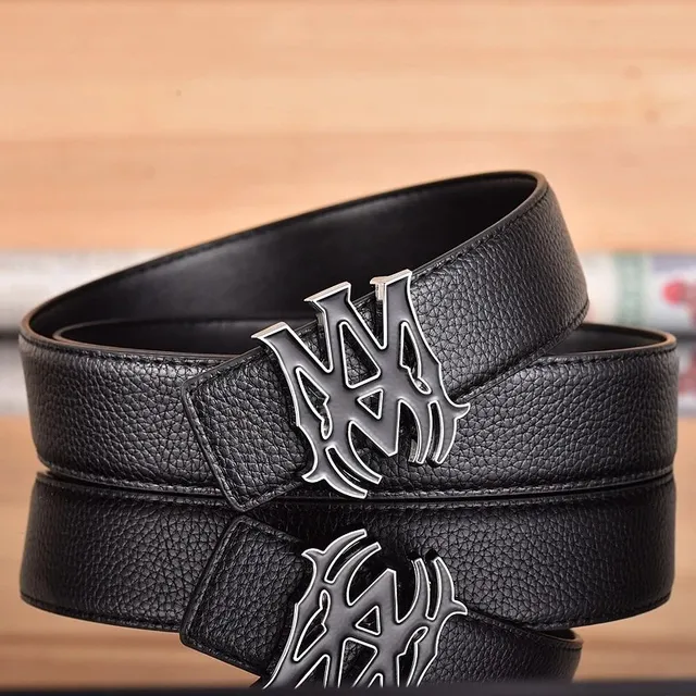 Belt Embossed Logo Buckle