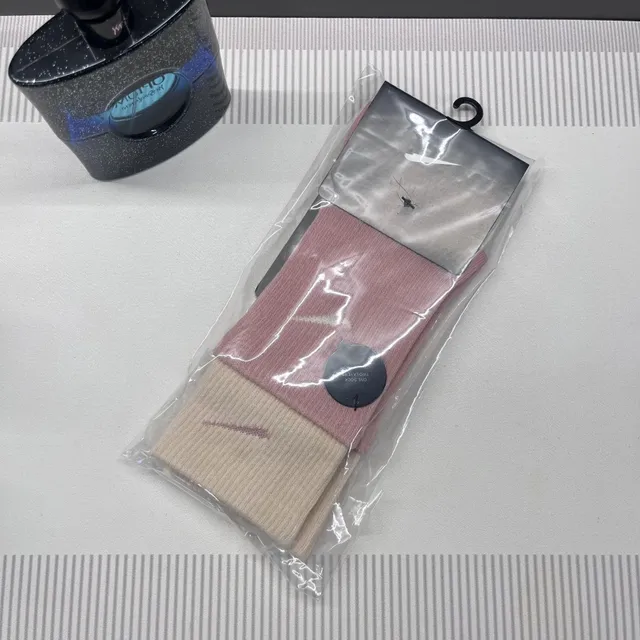 长筒双螺口粉白