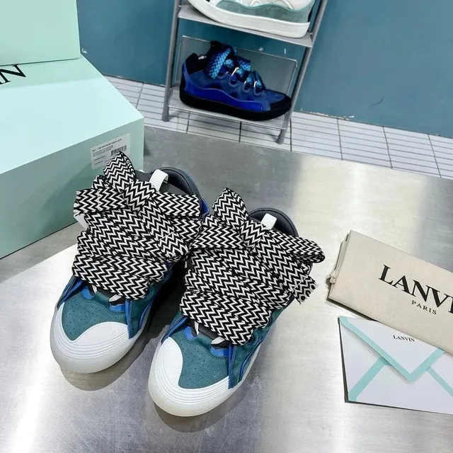Lanvin Sneaker Zigzag Lace