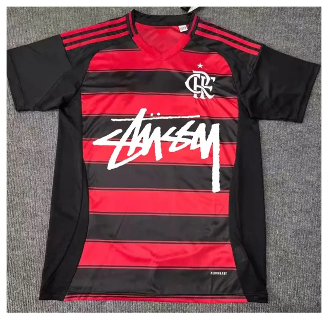 Adidas × Stüssy Flamengo Home Jersey Stussy Collaboration