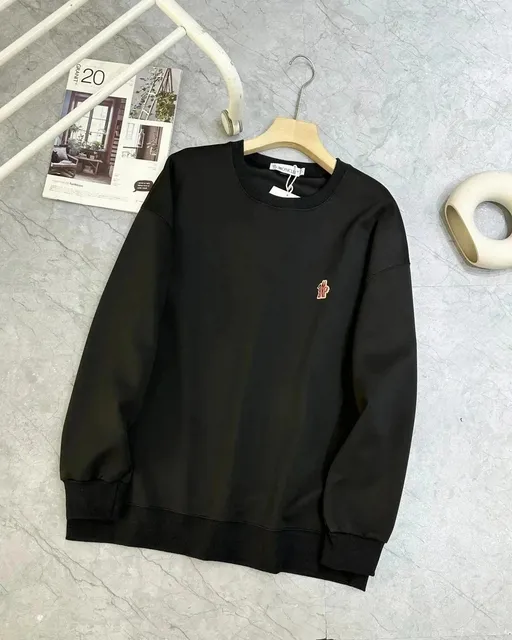 Moncler Crewneck Sweatshirt Embroidered Logo