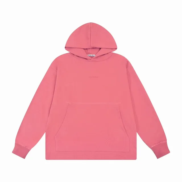 Acne Studios Hoodie Solid Pink