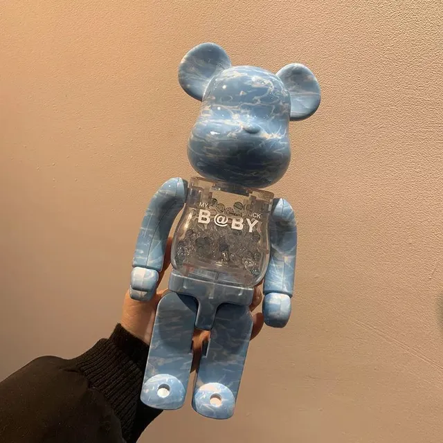 Be@rbrick Bearbrick Marble Blue