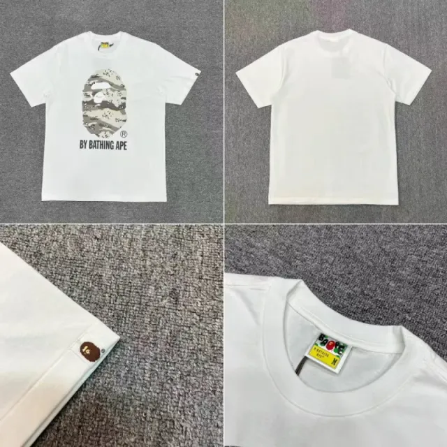 BAPE Short-Sleeve Tee Camo Ape Head