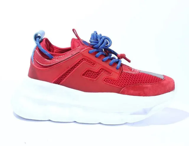 Versace Triple S Red Blue