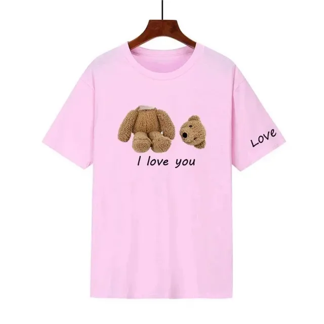 Graphic T-Shirt Teddy Bear Print