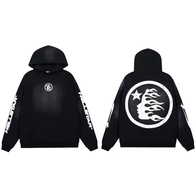 Hellstar Hooded Sweatshirt Flame Logo