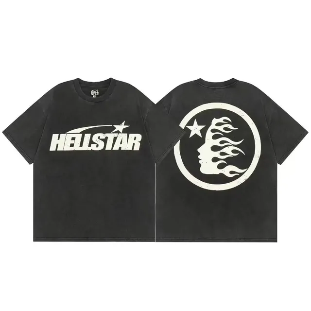 Hellstar Graphic Tee Flame Logo