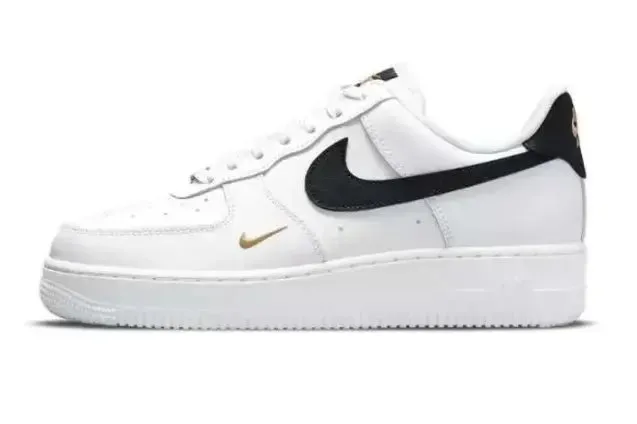 Nike Air Force 1 Low White Black Gold