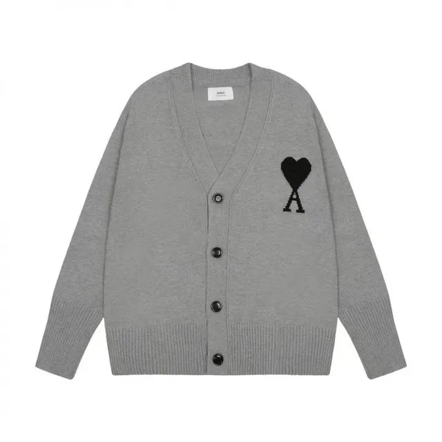 Amiri Cardigan Heart Logo