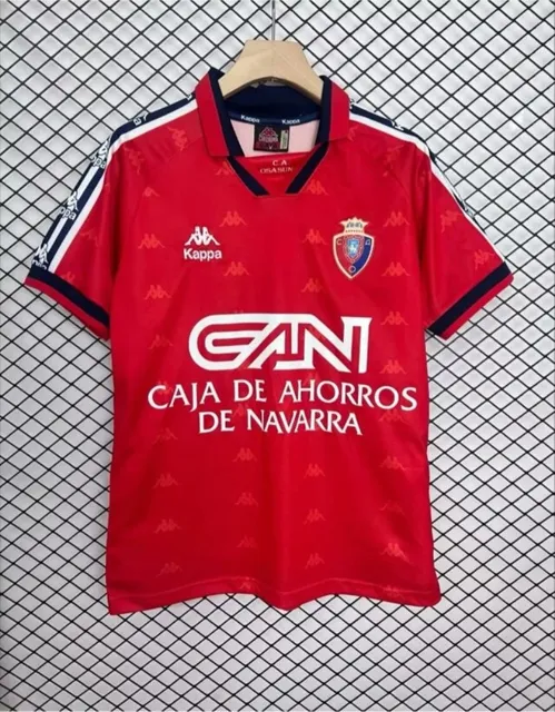 Kappa Osasuna Home Jersey Caja de Ahorros de Navarra