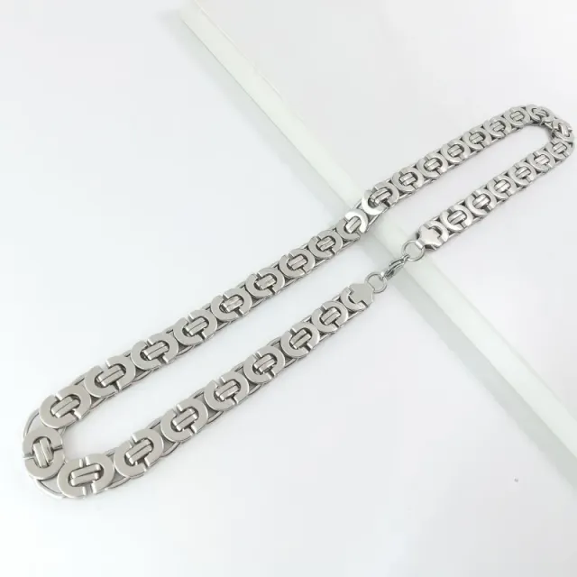 钢色项链11mm*60cm