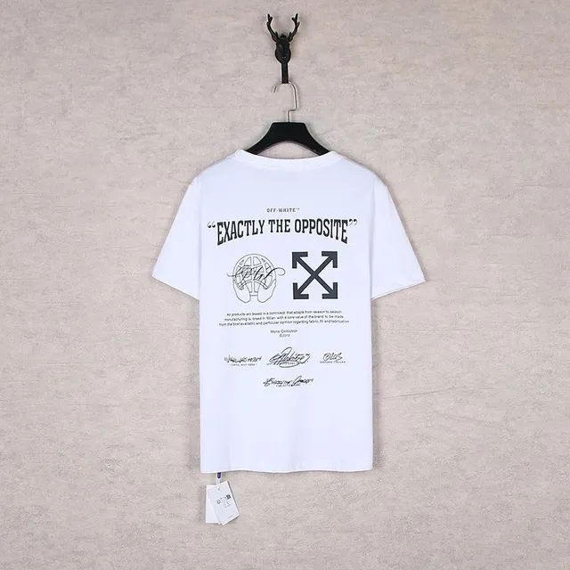 Off-White T-Shirt Exactly The Opposite Print