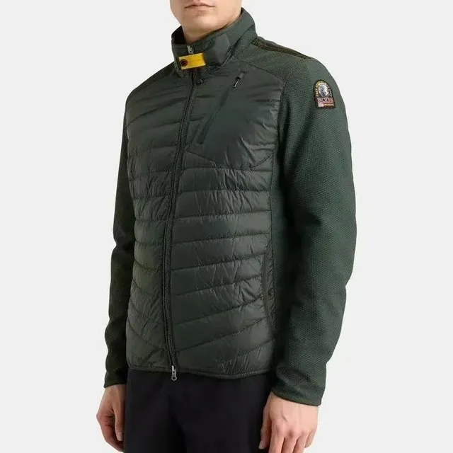 6绿色立领拼接羽绒服【新出】