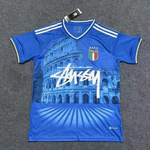 Adidas × Stüssy Italy National Team Jersey Stussy Collab