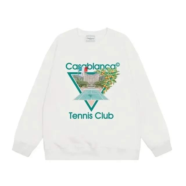 Tennis Club Sweatshirt Casablanca Graphic