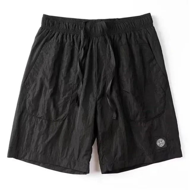 Stone Island Track Shorts Black