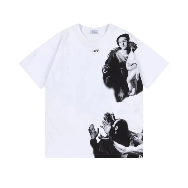 Off-White Graphic T-Shirt Madonna Print