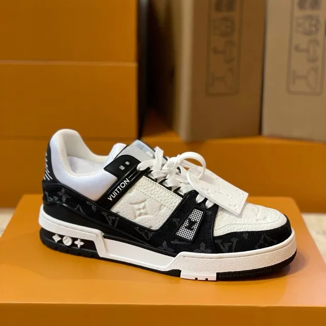 Louis Vuitton LV Trainer Monogram Embossed