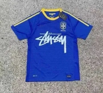 Nike × Stüssy Brazil National Team Jersey Stussy Collaboration