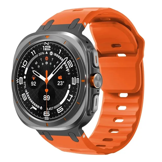 Samsung Galaxy Watch Orange Sport Band